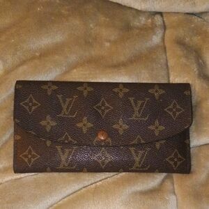 Louis Vuitton Dark Brown Monogram Wallet